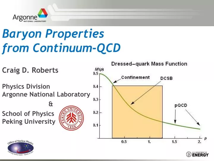 baryon properties from continuum qcd