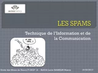 les spams