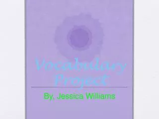 Vocabula ry Project