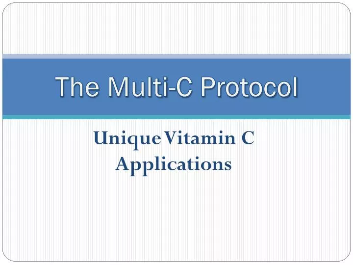 the multi c protocol