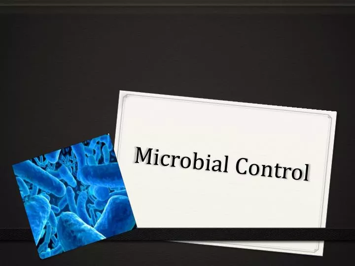 microbial control