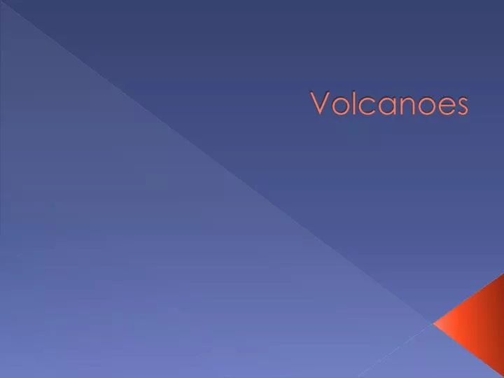 volcanoes