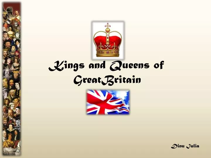 kings and queens of greatbritain