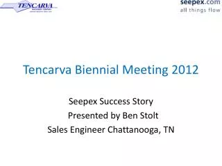 Tencarva Biennial Meeting 2012