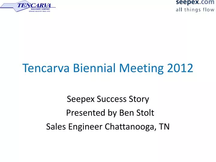 tencarva biennial meeting 2012