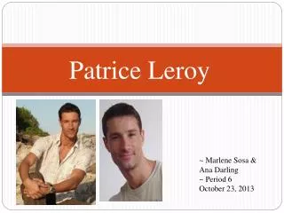 Patrice Leroy