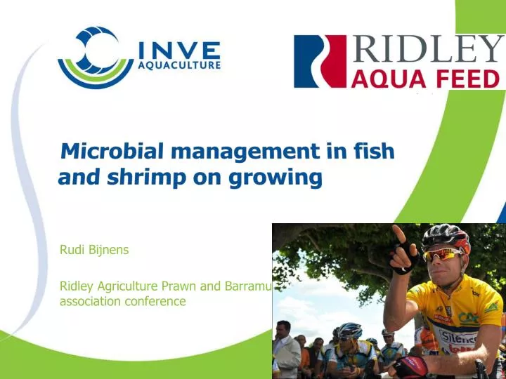 microbial management in fish and shrimp on growing