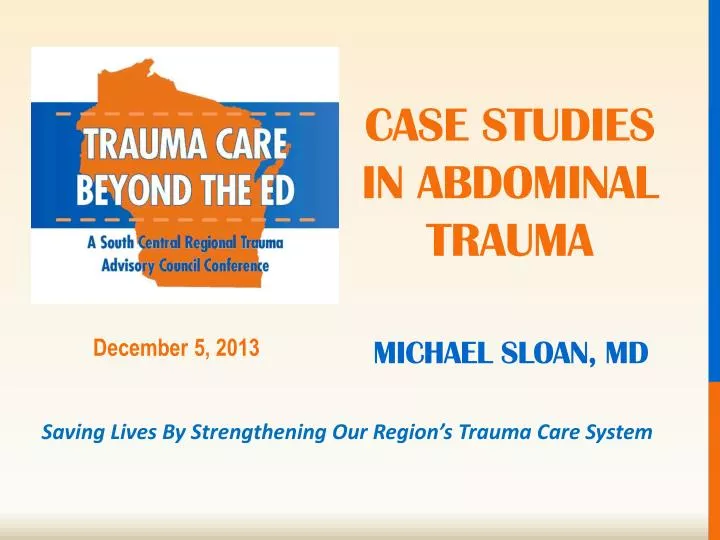 case studies in abdominal trauma