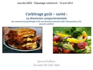 bernard ruffieux grenoble inp gael inra