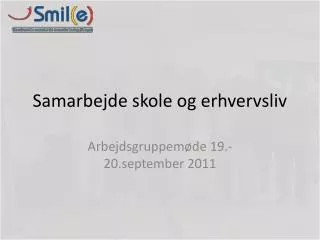 samarbejde skole og erhvervsliv