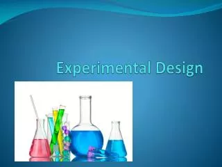 Experimental Design