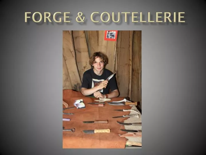 forge coutellerie