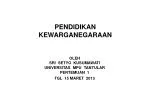 PENDIDIKAN KEWARGANEGARAAN - slide 1