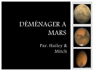 d m nager a mars