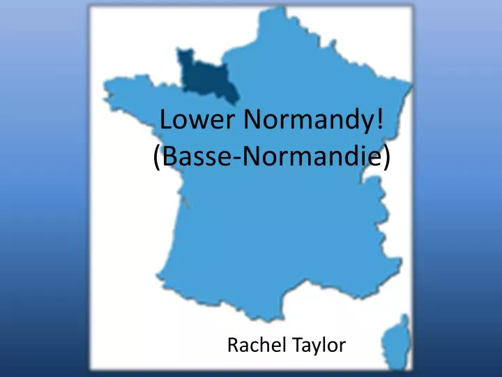 lower normandy basse normandie