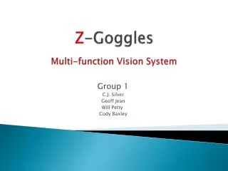 Z -Goggles