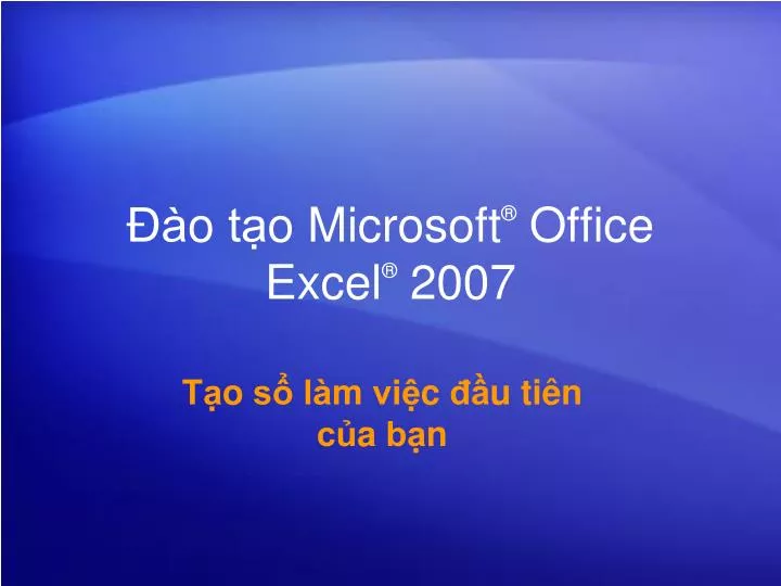 a o ta o microsoft office excel 2007