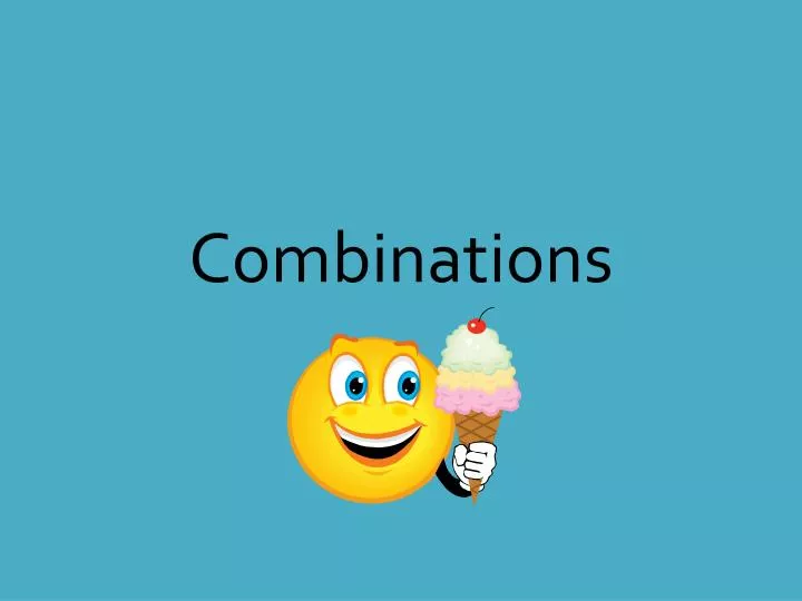 combinations