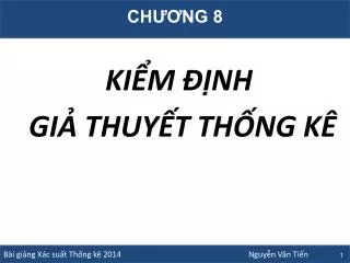 ki m nh gi thuy t th ng k