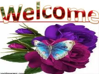 Welcome