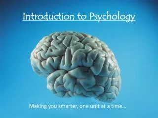 Introduction to Psychology