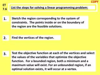 Find the vertices of the region.