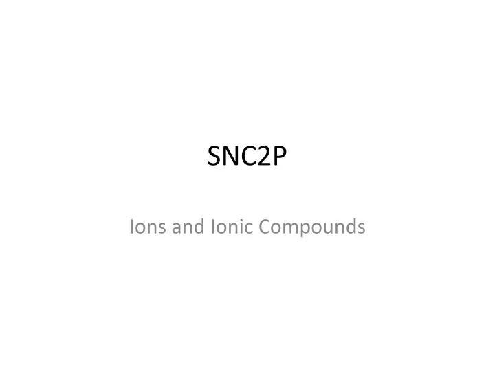 snc2p