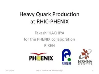 Heavy Quark Production at RHIC-PHENIX