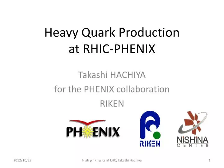 heavy quark production at rhic phenix