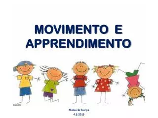 movimento e apprendimento