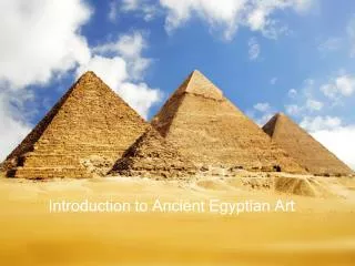 Introduction to Ancient Egyptian Art