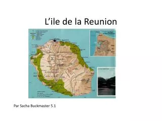l ile de la reunion