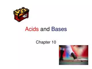 Acids and Bases