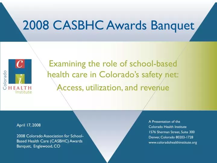2008 casbhc awards banquet