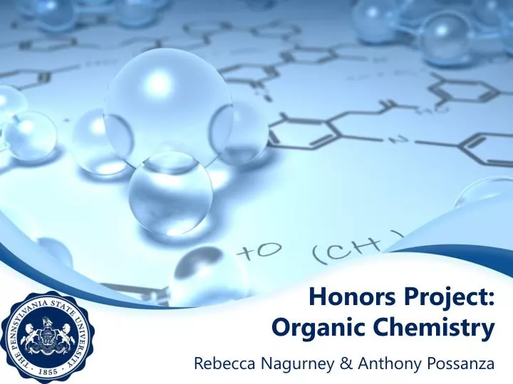 honors project organic chemistry