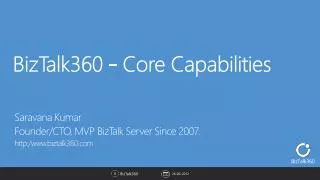 BizTalk360 - Core Capabilities