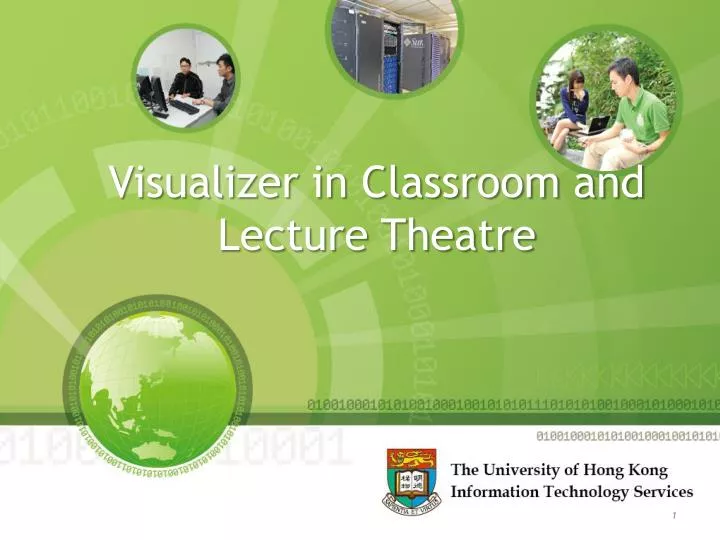 visualizer in classroom and lecture theatre