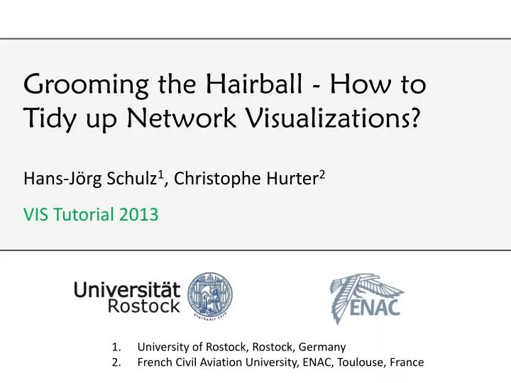 grooming the hairball how to tidy up network visualizations