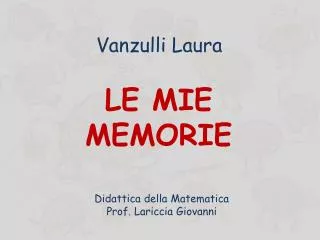 vanzulli laura
