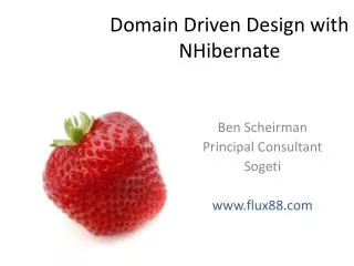Domain Driven Design with NHibernate