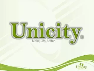 Unicity R