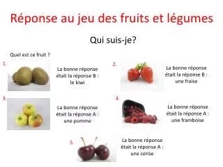 r ponse au jeu des fruits et l gumes