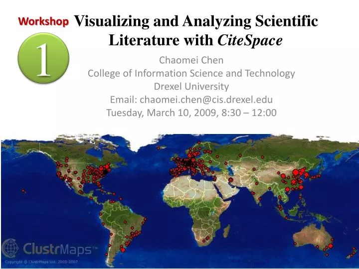 visualizing and analyzing scientific literature with citespace