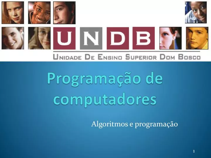 programa o de computadores