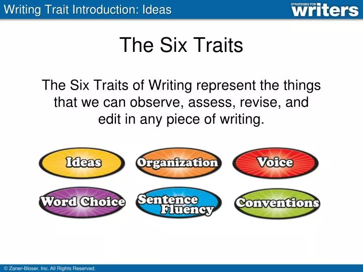 the six traits