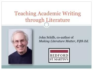 Teaching Academic Writing through Literature