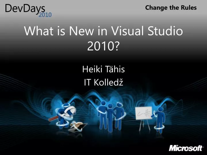 what is new in visual studio 2010