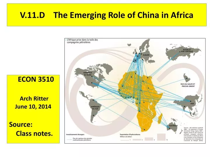 v 11 d the emerging role of china in africa