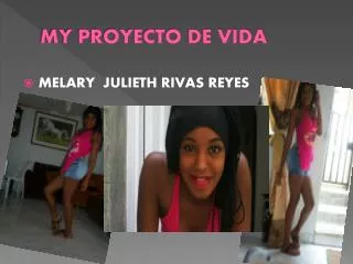 my proyecto de vida