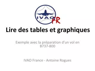 lire des tables et graphiques